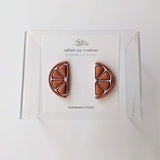 Orange Slice Studs No.1