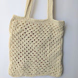 Quilt Square Crochet Tote