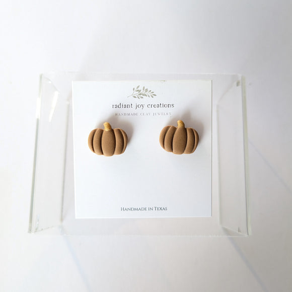 Pumpkin Studs / 3 Color Options