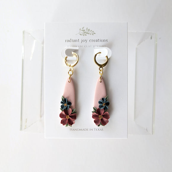 Narrow Drops / Pink