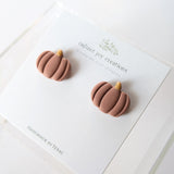 Pumpkin Studs / 3 Color Options