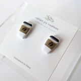 Coffee Cup Studs