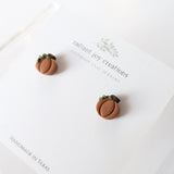 Lil Baby Pumpkin Studs