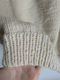 Hand-Knit 100% Wool Sweater