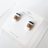 Pumpkin Spiced Latte Studs