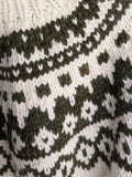 Hand-Knit 100% Wool Sweater