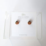 Lil Baby Pumpkin Studs