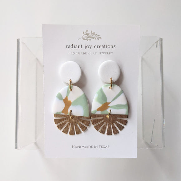 Sunburst Dangles / Groovy Flowers